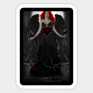 Gothic Angel Sticker